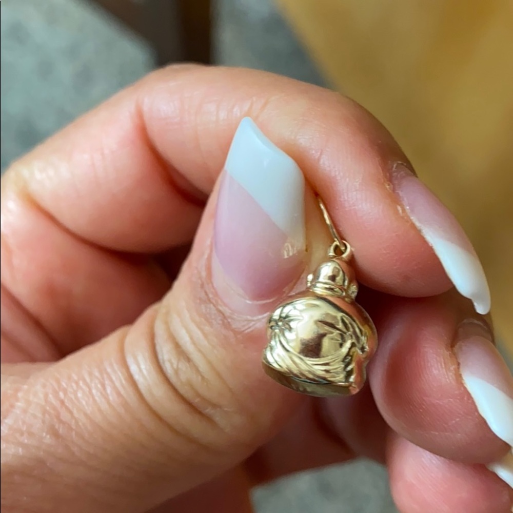 10K Gold Buddha Pendant Charm - Picture 9 of 15